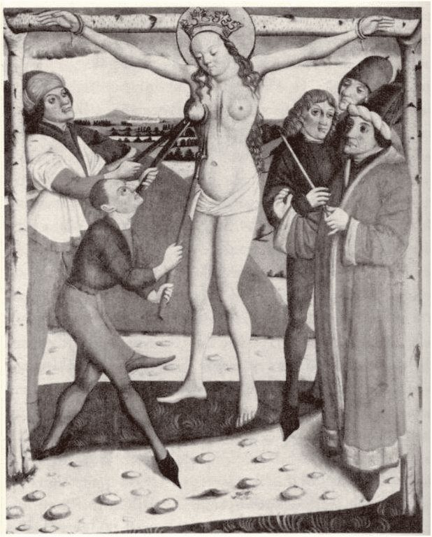 Fig. 2. Martyrdom of St. Agatha, panel, Swiss School, 1473.