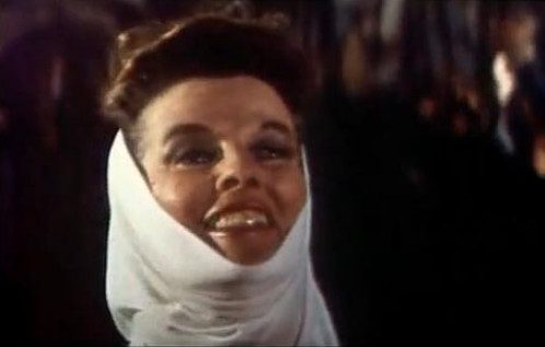 Katherine Hepburn dressed as Eleanor of Aquitaine from “A Lion in Winter.”