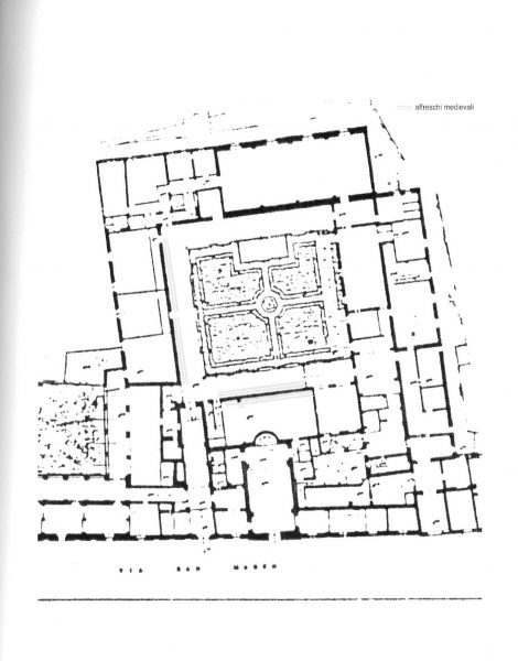 Floor plan of a church