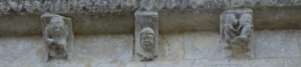 Previous flute player near a fornicating couple.